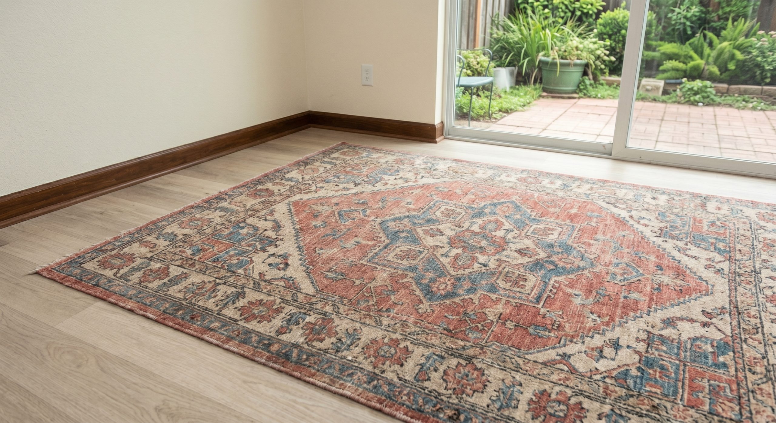 Rug After Steam Clean