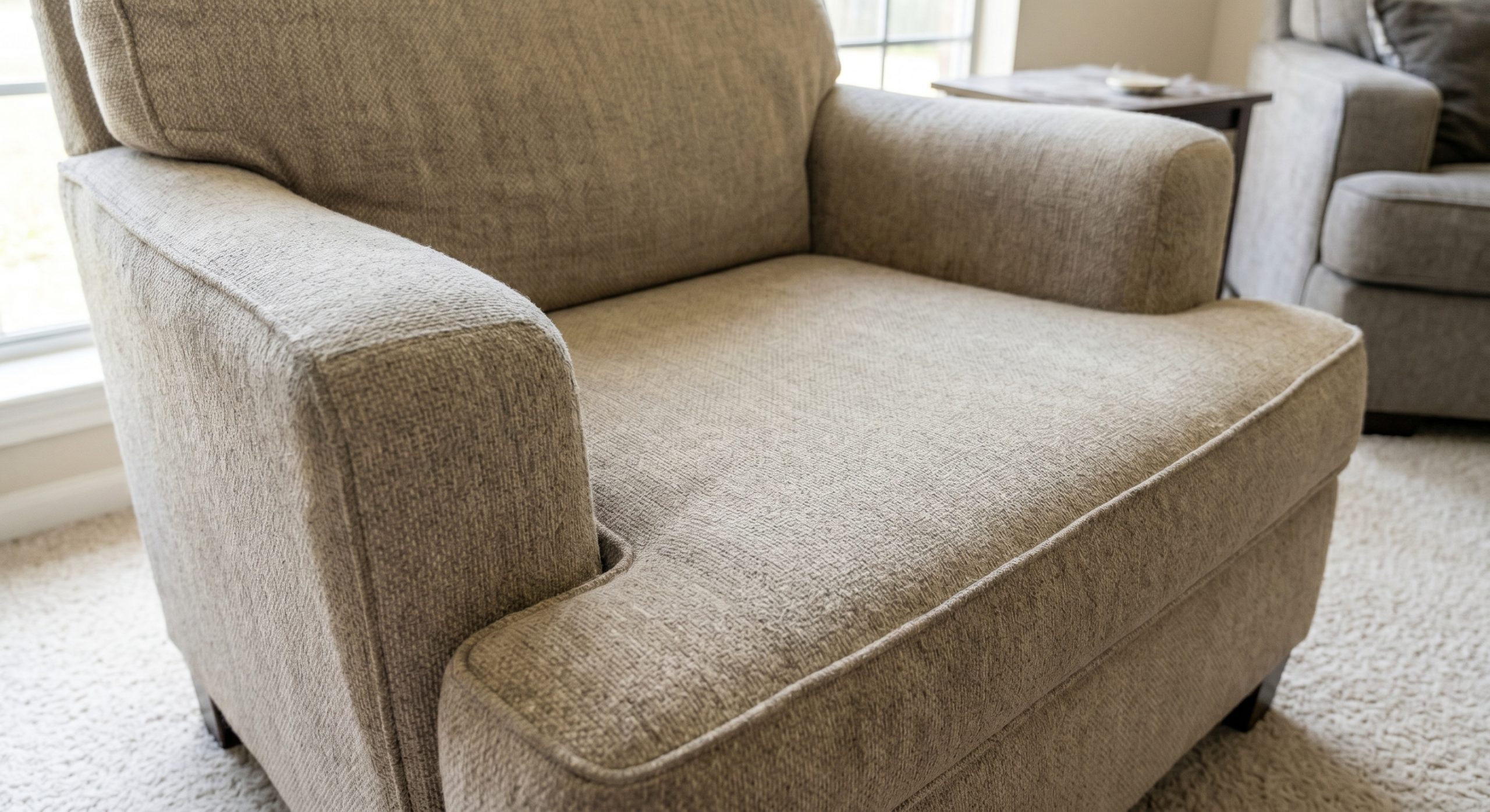 Sofa After Steam Clean