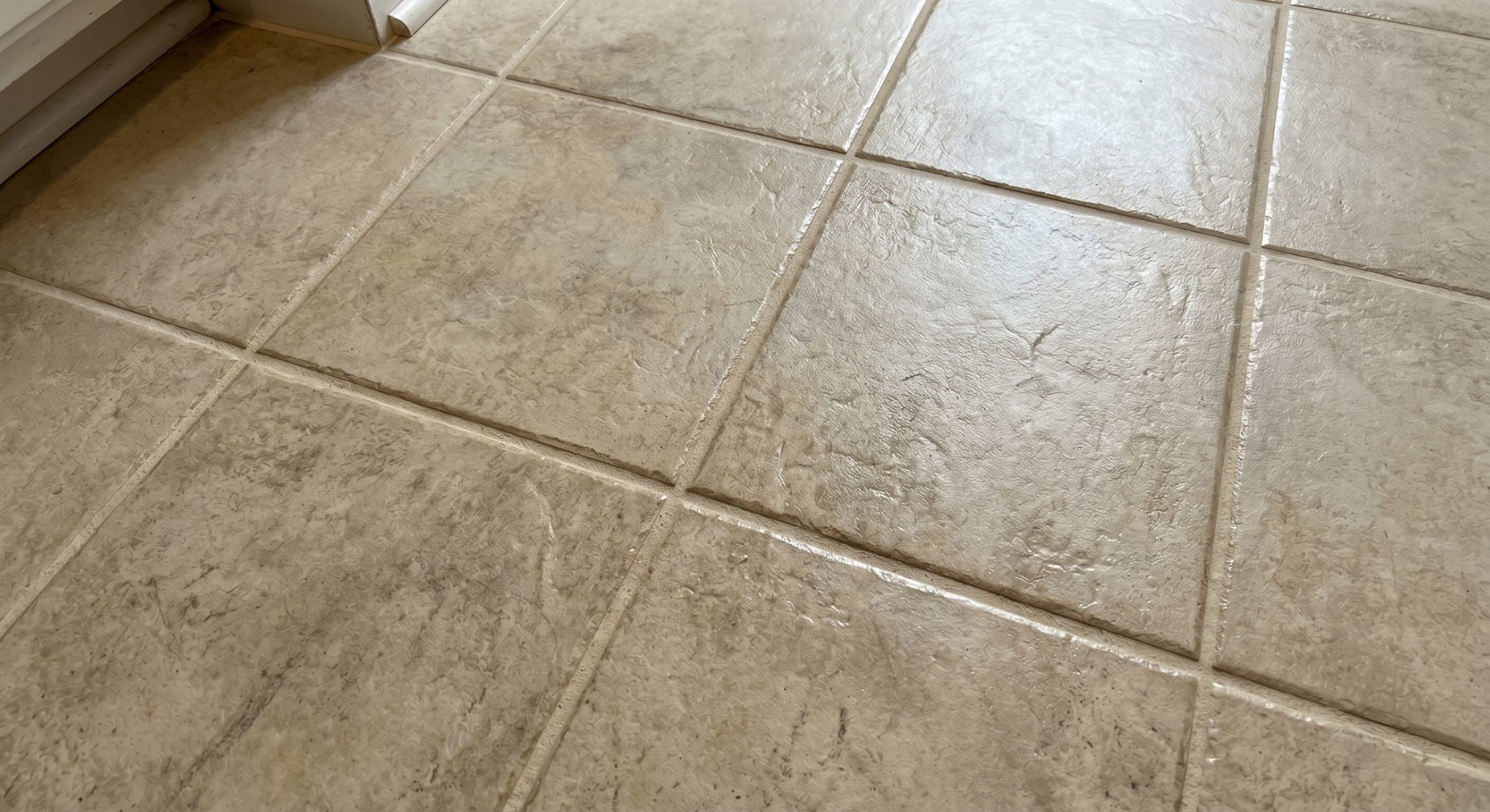 Tile After Steam Clean